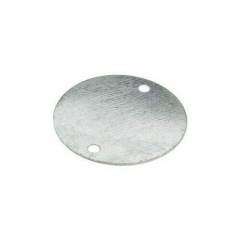 Conduit Box Lid 65mm Galvanised